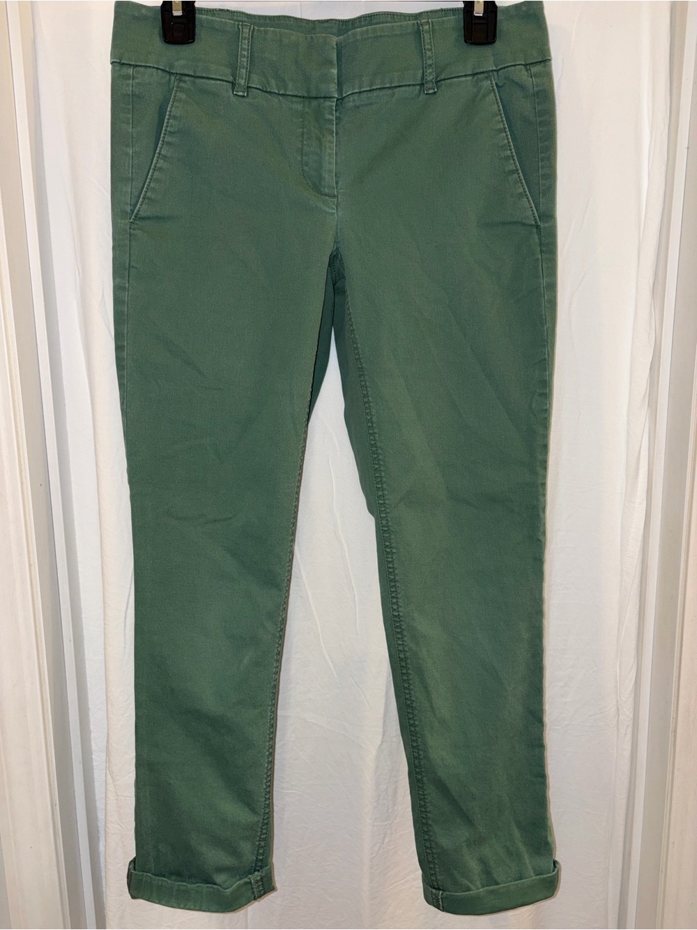 LOFT Women’s Green Slim Chino Jeans